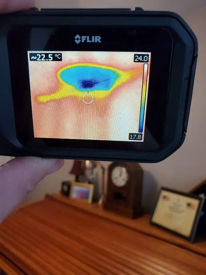 Thermal imaging inspection for water damage in Nocatee
